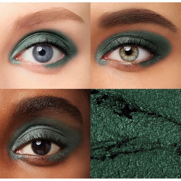 Eyeshadow 101 Waterproof Stick Evergreen Shimmer Long-Lasting Deep Green - Picture 2 of 5